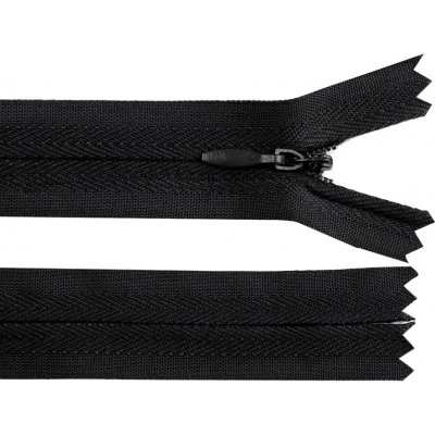 Prima-obchod Spirálový zip skrytý No 3 délka 60 cm autolock, barva Černá – Hledejceny.cz