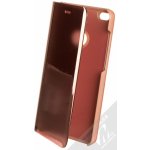 Pouzdro 1Mcz Clear View flipové Huawei P9 Lite 2017 růžové – Zboží Živě