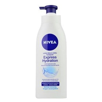 Nivea Expres Hydration lehké tělové mléko pro normální až suchou pokožku 400 ml