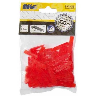 MAGG Spárovací klínky 30x6x5mm - 100 ks – HobbyKompas.cz