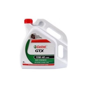 Castrol GTX High Mileage A3/B4 15W-40 4 l