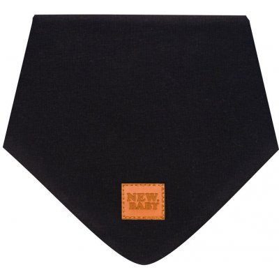 New Baby kojenecký bavlněný šátek na krk Favorite černá – Zbozi.Blesk.cz