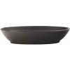 mísa a miska Maxwell & Williams Caviar Oval Bowl miska prémiová keramika černá 20 x 14 cm 500 ml