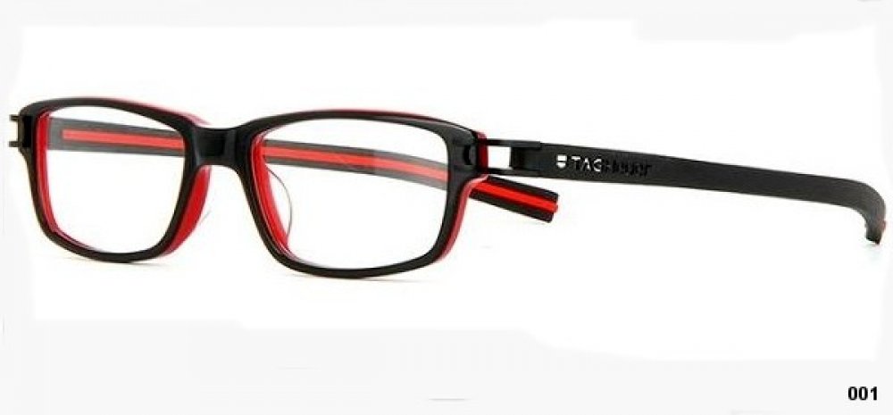 Dioptrické brýle Tag Heuer REFLEX TRACK S 7602 001 - černá/červená |  Srovnanicen.cz