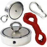 KRAFT&DELE Magnet fishing 140kg oboustranný pro lovce pokladů KD10415 – Hledejceny.cz