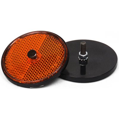 odrazka 60mm, se šroubem, oranžová – Hledejceny.cz