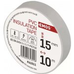 Emos F61511 páska izolační PVC 15 mm x 10 m bílá – Hledejceny.cz