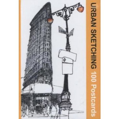 Urban Sketching: 100 Postcards Campanario Gabriel