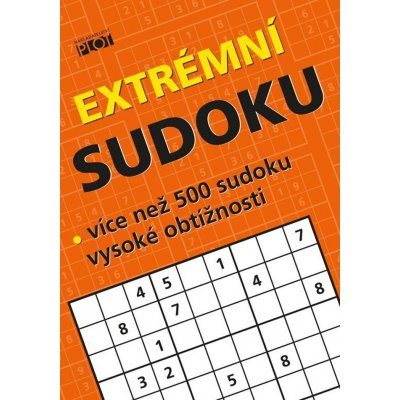 Extrémní sudoku - Více než 500 sudoku nejvyšší obtížnosti - Petr Sýkora – Zboží Mobilmania