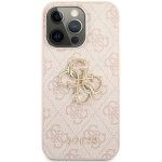 Pouzdro Guess rose 4G logo silikonové iPhone 13 Pro – Zboží Mobilmania