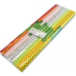 Koh-i-noor Krepový papír 9755 tečkovaný MIX souprava 10 barev