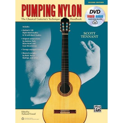 Scott Tennant Pumping Nylon 2nd Edition noty tabulatury na kytaru +DVD – Zboží Mobilmania