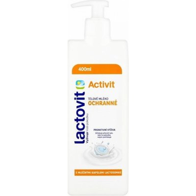 Lactovit Activit tělové mléko s aktivní ochranou 400 ml