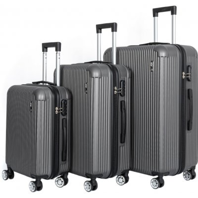 Aga Travel Sada kufrů MR4652 Šedá 93 l 63 l 33 l – Hledejceny.cz
