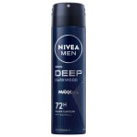 Nivea Men Deep Black Carbon Darkwood deospray 150 ml – Zbozi.Blesk.cz