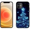 Pouzdro a kryt na mobilní telefon Apple mmCase Gelové iPhone 12 mini - neonový vánoční stromek 4