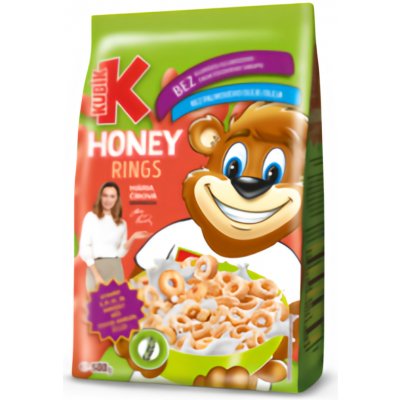 Kubík Cereálie Honey Rings 500 g