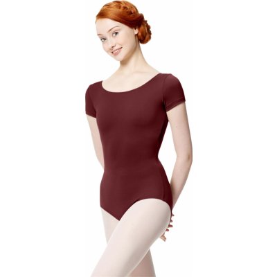 Trikot Lulli s krátkým rukávem LUB281 burgundy – Zboží Dáma