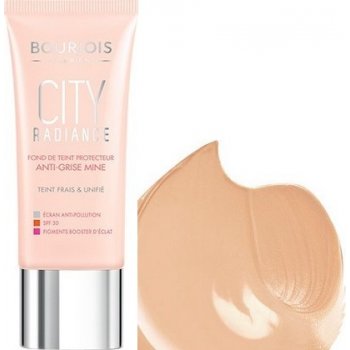 Bourjois City Radiance Foundation SPF30 Make-up 2 Vanilla 30 ml od 219 Kč -  Heureka.cz