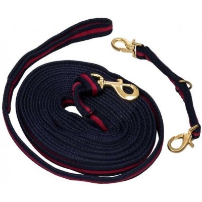 UMBRIA EQUITAZIONE Set lonže a lonžovací spojky modrá vínová – Zboží Dáma