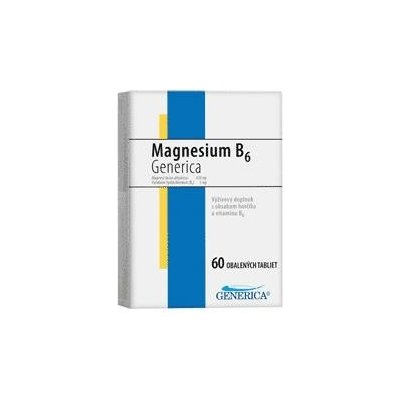 Generica Magnesium B6 60 tablet – Hledejceny.cz
