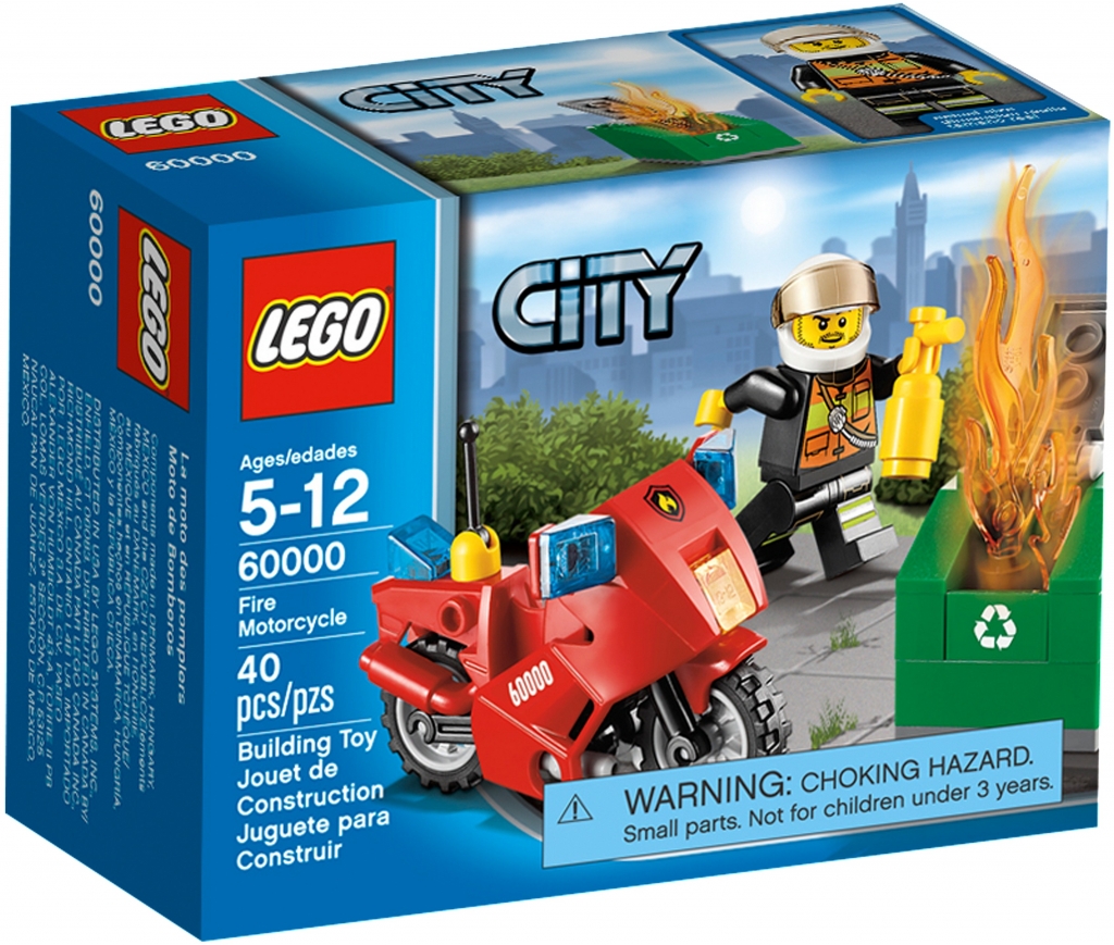 LEGO® City 60000 Hasičská motorka od 449 Kč - Heureka.cz