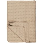 Prošívaná deka/přehoz Ib Laursen sv.hnědá 180x130 cm – Zboží Dáma