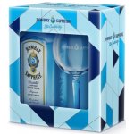 Bombay Sapphire Gin 40% 0,7 l (dárkové balení 1 sklenice) – Zbozi.Blesk.cz