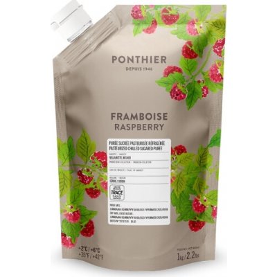 PONTHIER pyré Malina ovocné malinové pyré 1 kg – Hledejceny.cz