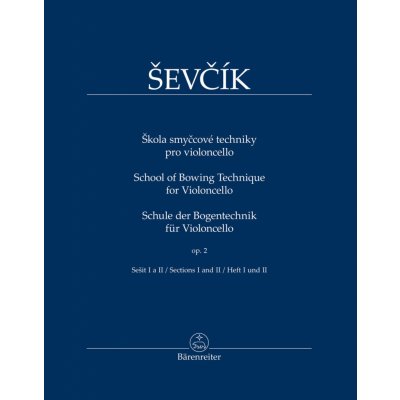 Škola smyčcové techniky pro violoncello op. 2 sešit I a II – Hledejceny.cz