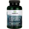 Doplněk stravy Swanson L-Arginine & L-Ornithine 100 kapslí