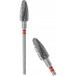 Staleks Fréza karbidová corn červená 6mm pro leváky – Zboží Dáma