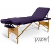 Masážní stůl a židle Tandem Skládací masážní stůl Basic-3 fialová 195 x 70 cm 5,3 kg