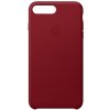 Pouzdro a kryt na mobilní telefon Apple Apple Kožený iPhone 7 Plus/8 Plus červené MQHN2FE/A