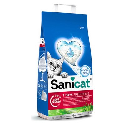 SANICAT 7 DAYS Aloe Vera minerální kočkolit 3 x 4 l – Zbozi.Blesk.cz