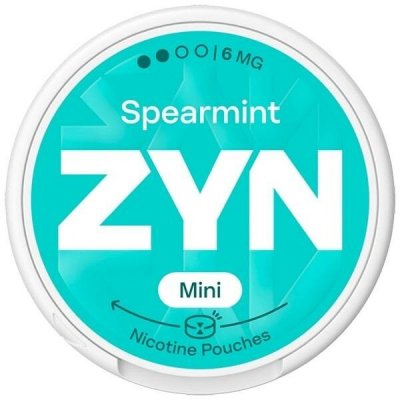 ZYN Spearmint Mini 6 mg 20 sáčků – Zbozi.Blesk.cz