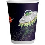 Papírový kelímek 250ml ufo ve vesmíru Amscan – Sleviste.cz