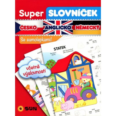 Super slovníček - česko - anglicko - německý – Zboží Mobilmania