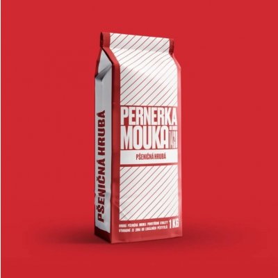 Mlýn Perner Svijany Pernerka Pšeničná mouka hrubá 1 kg – Zboží Dáma