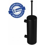 Merida WC Stella souprava nástěnná velká nádoba s krytkou černá – Zboží Dáma