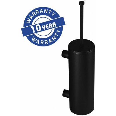 Merida WC Stella souprava nástěnná velká nádoba s krytkou černá – Zboží Dáma