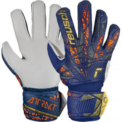 Reusch Attrakt Solid JR modrá/zlatá – Hledejceny.cz