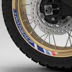 Nálepky disků kol HONDA XL750 Transalp (bílé)