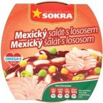 Sokra Mexický salát s lososem 220 g – Zboží Dáma