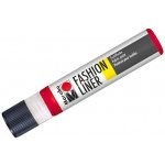 Marabu Fashion liner červený 25 ml – Zboží Dáma
