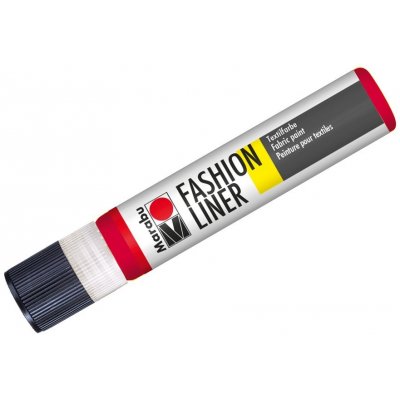 Marabu Fashion liner červený 25 ml – Zboží Dáma