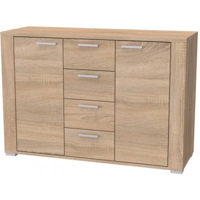 Nábytek Mikulík s.r.o. Adel 11 se zásuvkami a dvířky 120 cm – Zbozi.Blesk.cz