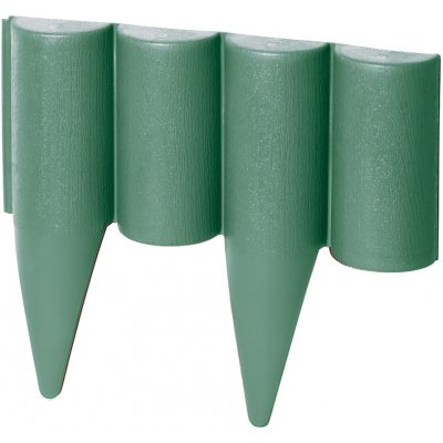 Gardenplast Zahradní palisáda Palgarden 12,5 cm / 2,5 m zelená 10 ks – Hledejceny.cz