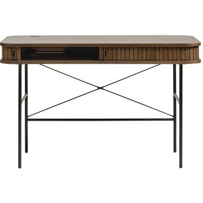 Unique Furniture Nola pracovní stůl hnědá – Hledejceny.cz