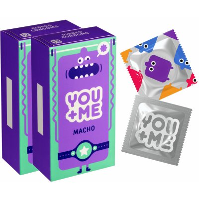 You & Me Ribbed 12 ks – Zboží Mobilmania